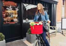 Ga met de fiets of te voet naar de lokale winkel