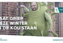 Laat griep deze winter in de kou staan