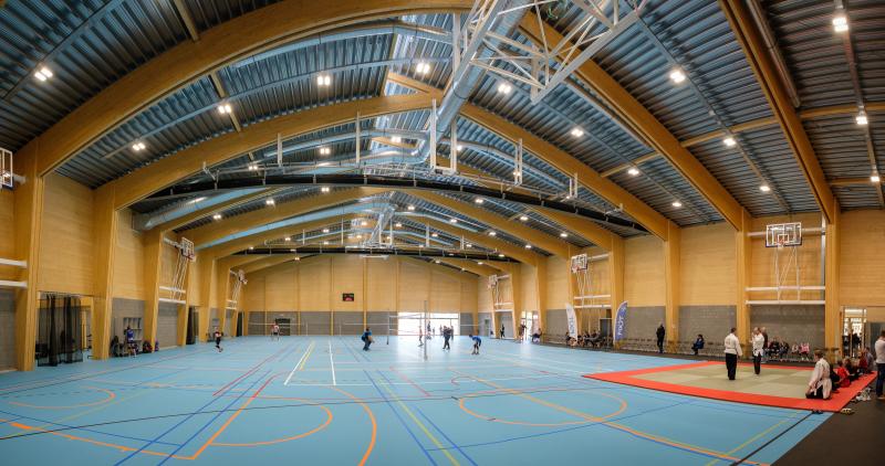 Wuustwezel telt verschillende sportcomplexen en sporthallen