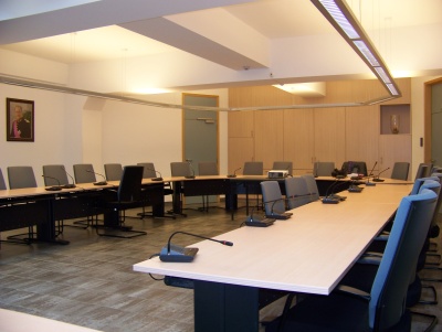 De Raadzaal in GC Blommaert