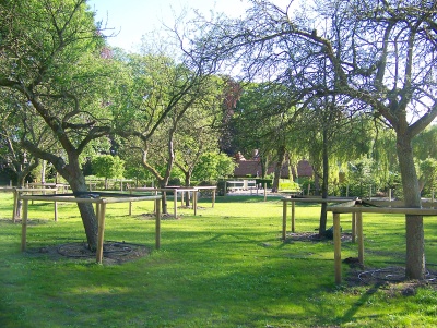 Coda is gelegen aan de groene rand van het park van de Zusters Franciscanessen.