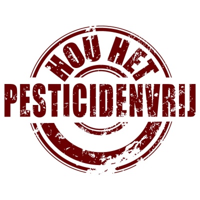 Hou het pesticidenvrij!