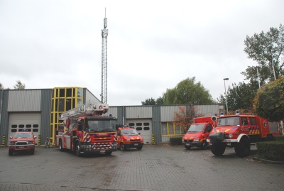 De brandweerkazerne van Wuustwezel