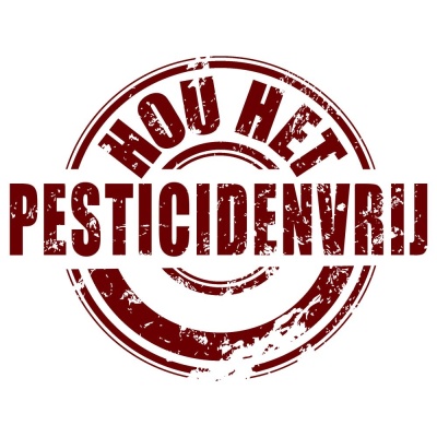 hou het pesticidenvrij!