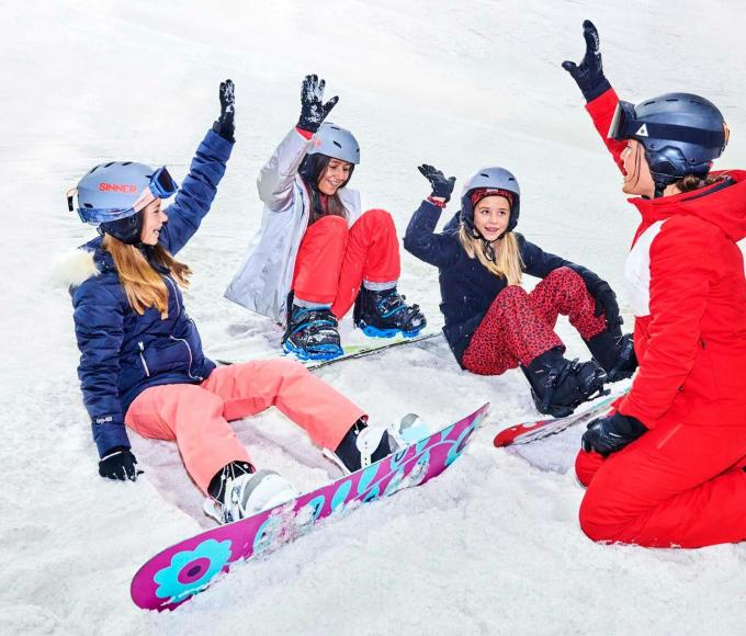 Ski- en snowboarddag in Snowworld © Gemeente Wuustwezel