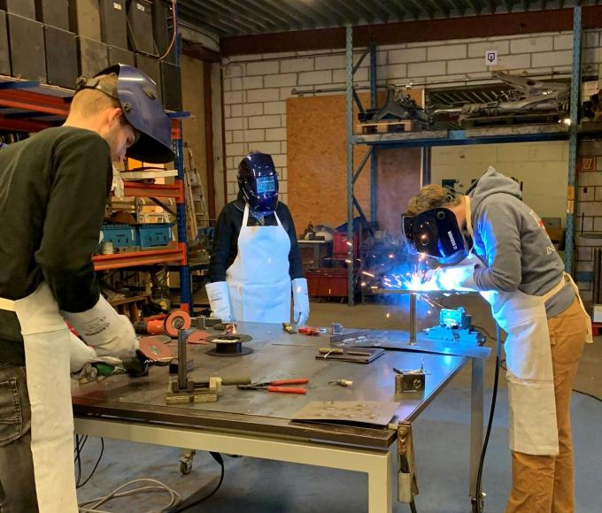 Workshop intro halfautomaat lassen © INTTER