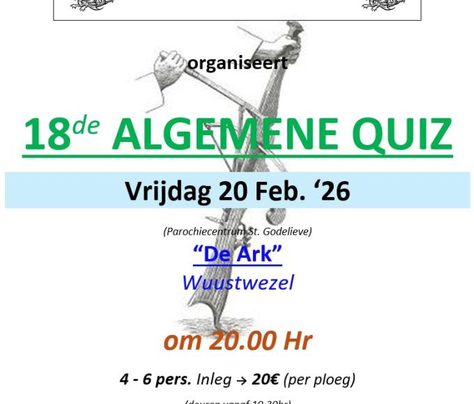 QUIZ St. Jorisgilde Wuustwezel © Van Staay Danny