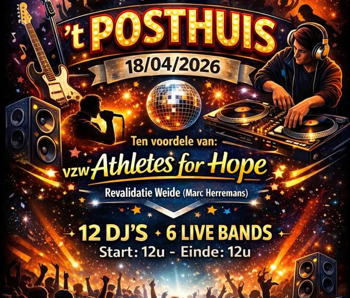 De 24u van 't Posthuis t.v.v.  VZW Athletes for Hope, Revalidatieweide (Marc Herremans) © gert janssen