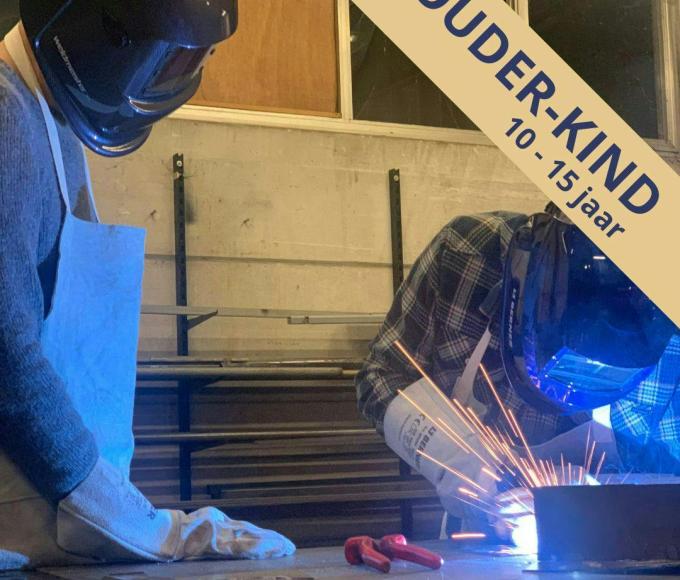 HERFSTVAKANTIE - ouder-kind workshop intro halfautomaat lassen © INTTER