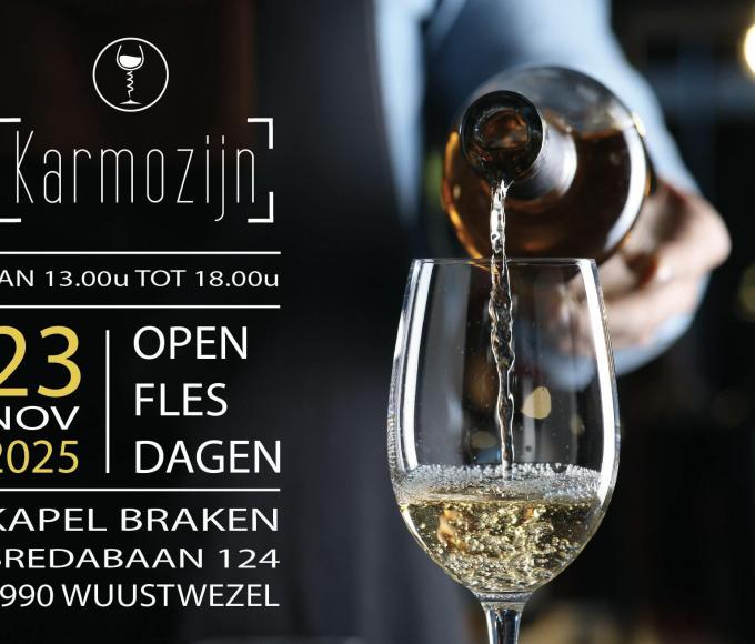 Open fles dagen KARMOZIJN © Karmozijn
