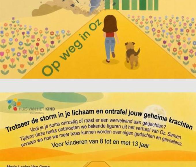 Groepssessies 'Op weg in Oz' © Van Camp