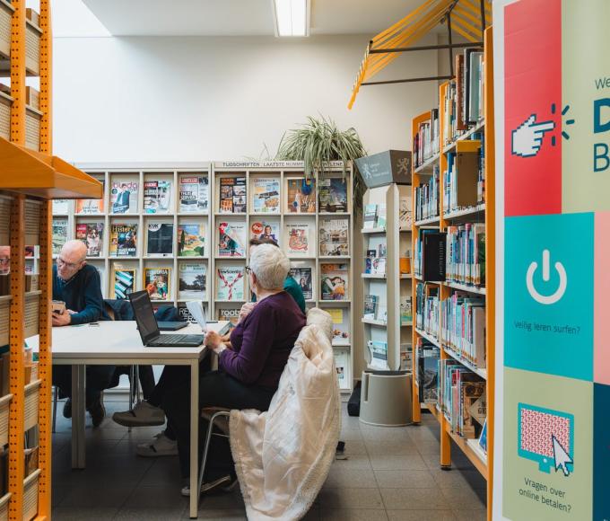 Digipunt Bibliotheek Wuustwezel - Wekelijks Digitaal Vragenuurtje © Wuustwezel