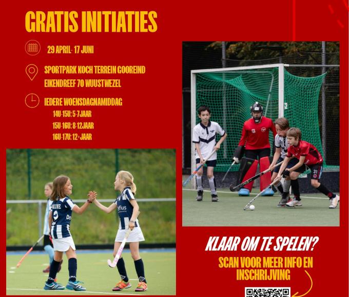 Hockey initiatieslessen © Hockey Vlaanderen