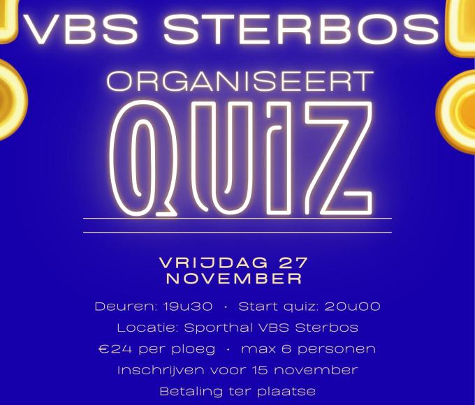 Quiz VBS Sterbos © VBS Sterbos