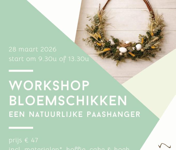 Workshop bloemschikken © Berkenbeek