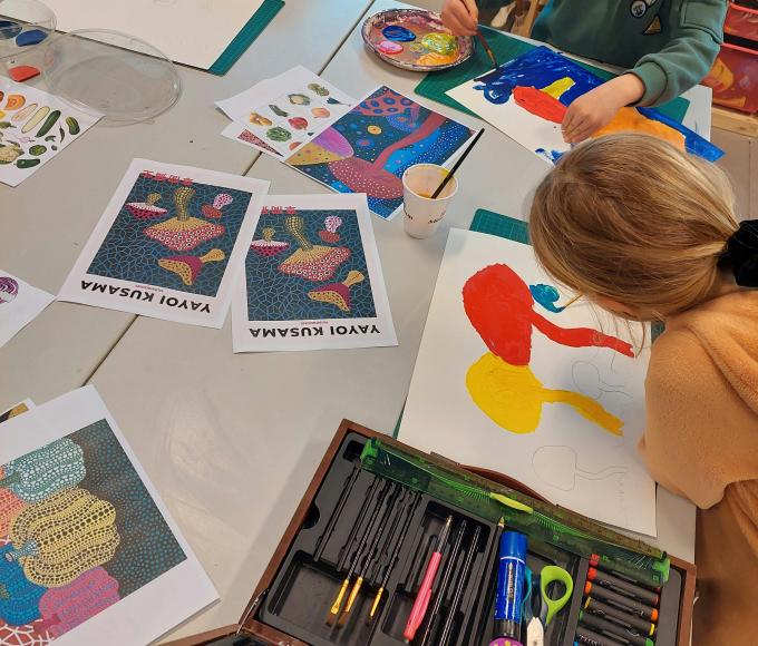 Beeldatelier Wuustwezel 4de 5de 6de leerjaar © Gemeentelijke Kunstacademie Wuustwezel