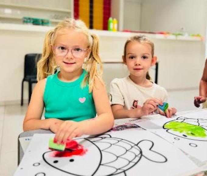 Kleutersportstage 'De mooiste vis van de zee' © Gemeente Wuustwezel