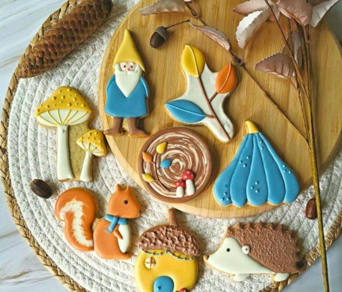 Workshop koekjes versieren thema herfst © Kelly's Koekies