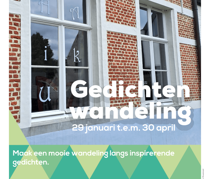 Gedichtenwandeling in Wuustwezel © Gemeente Wuustwezel
