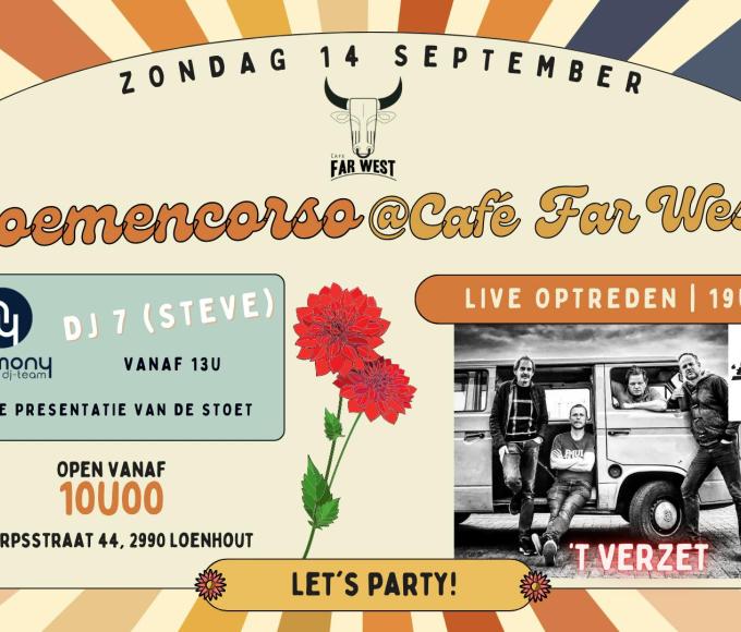 Bloemencorso @Café Far West © Far West