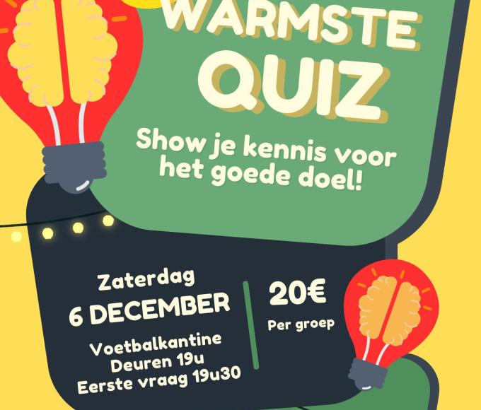 Quiz van het Warmste Weekend in Loenhout © Warmste Weekend Loenhout