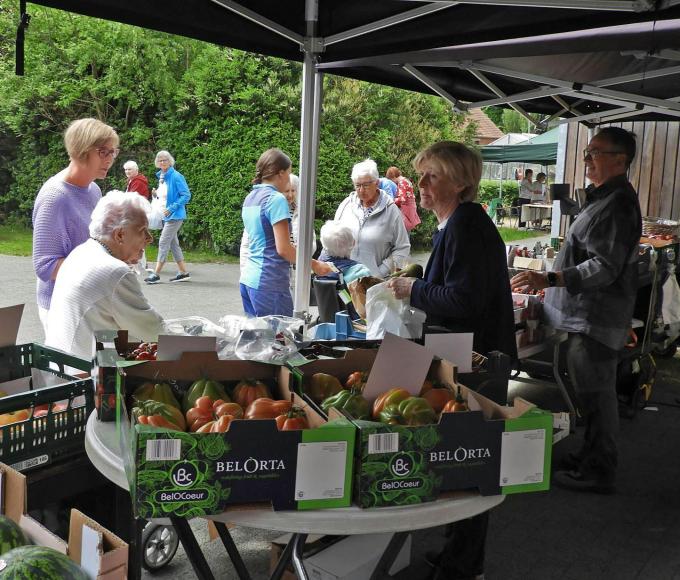 Markt WZC Amandina © WZ