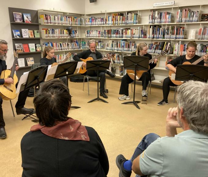 Muziek in de bib - Loenhout © Bibliotheek Wuustwezel