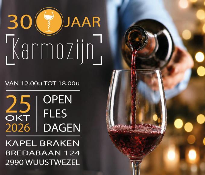 Open fles dagen KARMOZIJN © Karmozijn