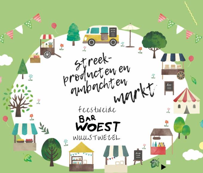 4de Streekproducten- & ambachtenmarkt op de Bar Woest weide in Wuustwezel © INTTER bv