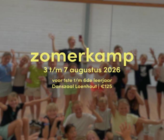 Zomerkamp 2026 © Dancarta vzw