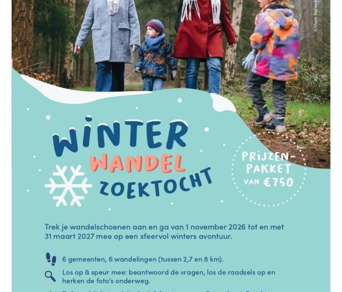 Winterwandelzoektocht 2026-2027 © Faar