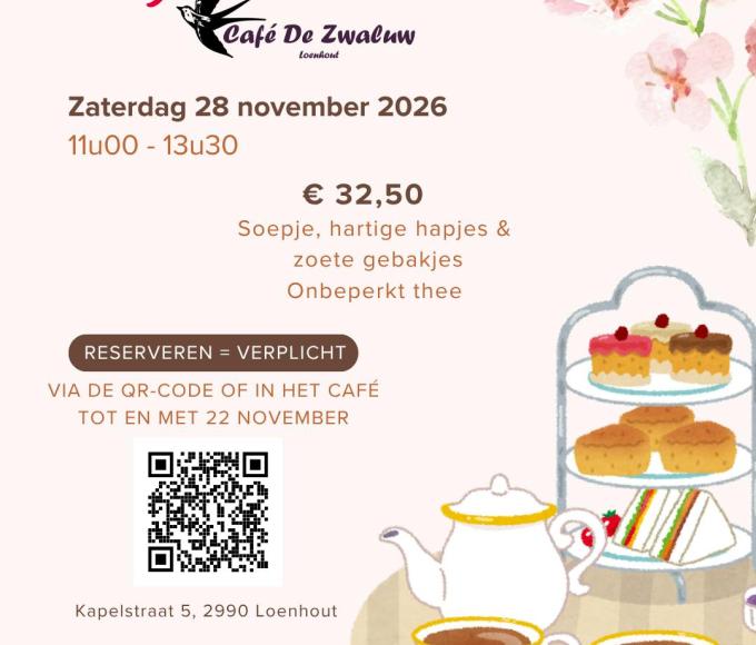 High Tea @ Café De Zwaluw © ZW