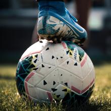 Voetbal schoen + bal