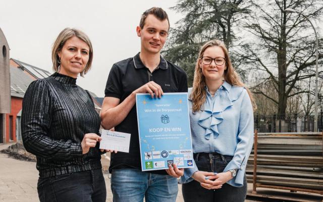 De handelaars uit de Dorpsstraat organiseren een spaaractie