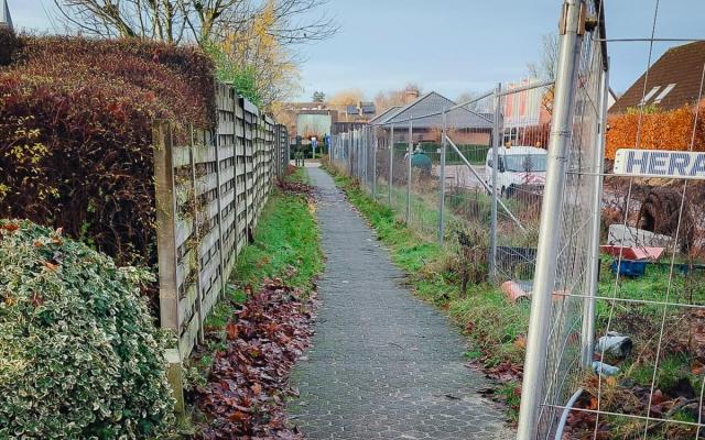 verbindingspad tussen de straten Venwei en Hofakker