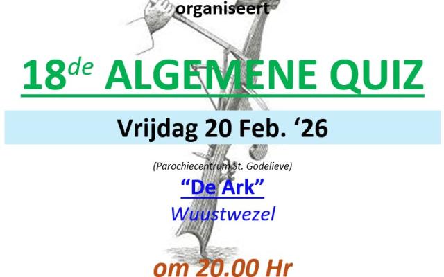 QUIZ St. Jorisgilde Wuustwezel © Van Staay Danny QUIZ St. Jorisgilde Wuustwezel © Van Staay Danny