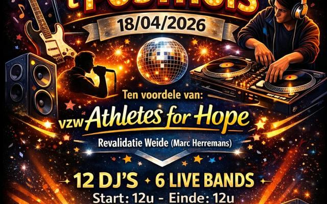 De 24u van 't Posthuis t.v.v.  VZW Athletes for Hope, Revalidatieweide (Marc Herremans) © gert janssen