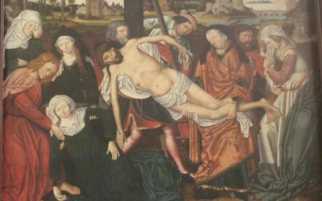 Kijken naar kunstschatten in de kerk © Gemeente Wuustwezel