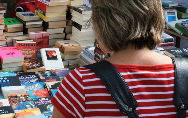Grote boekenverkoop tijdens Gooreinds Tuinfeest © Pixabay