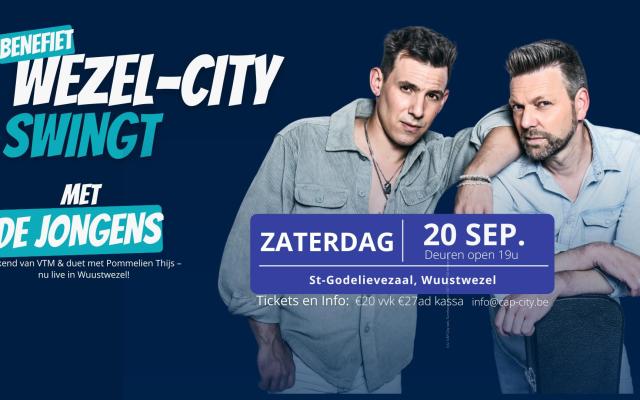 Benefiet  Wezel-City Swingt © De Jongens cap-city