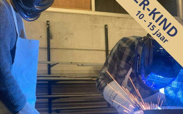 PAASVAKANTIE - Kinder workshop intro halfautomaat lassen © INTTER