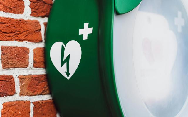 AED en reanimatie © Gemeente Wuustwezel