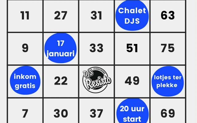 Bingoavond Resisto © Resisto Bingoavond Resisto © Resisto