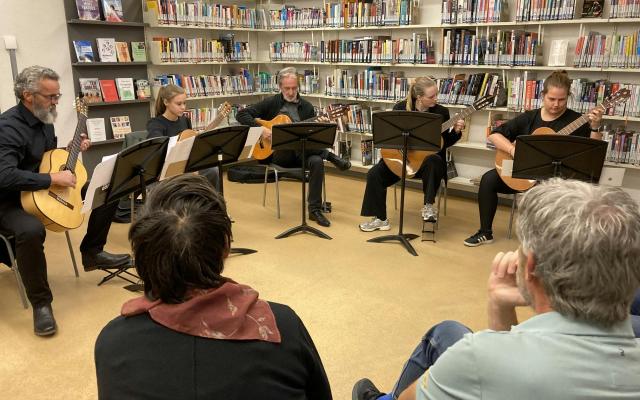 Muziek in de bib - Wuustwezel © Bibliotheek Wuustwezel