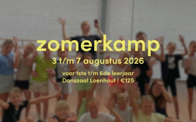 Zomerkamp 2026 © Dancarta vzw Zomerkamp 2026 © Dancarta vzw
