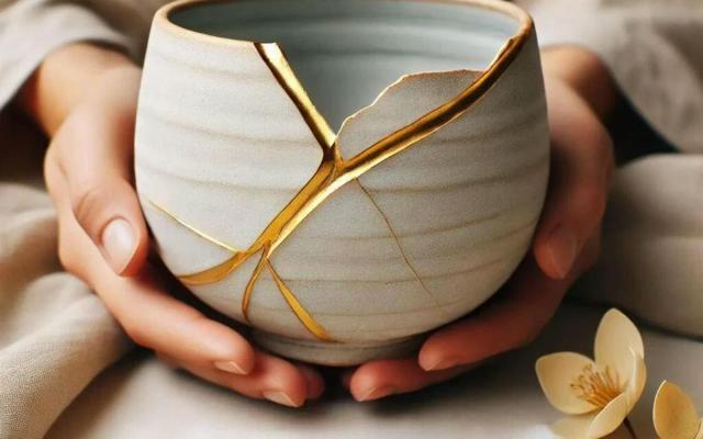 Workshop - Kintsugi: Scherven met een gouden rand © Samana Workshop - Kintsugi: Scherven met een gouden rand © Samana