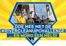 Doe mee aan de #rivercleanupchallenge en word een held!