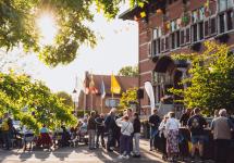Het vrijwilligersfeest aan het Wuustwezelse gemeentehuis