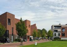 Enkele nieuwe woningen in de wijk Achter d'Hoven