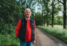 Neel Vermeiren in het Uilenbos